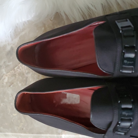 Salvatore ferragamo sport  black canvas slipon loafers size 11B - Picture 6 of 17